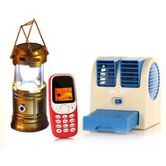 Buy I Kall Solar Lantern Portable Cooler Mobile Phone Combo